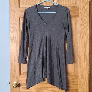 Cabi‎ womens gray long sleeve flowy top size small